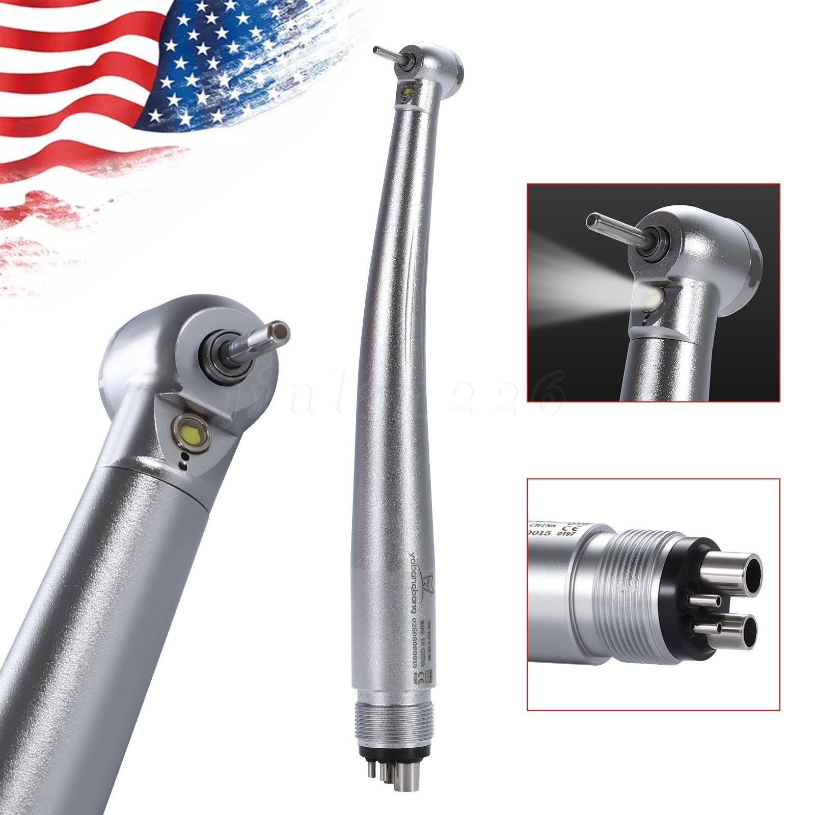 10* NSK PANA MAX Style Dental High Speed Handpiece Push Button 4Hole Air Turbine