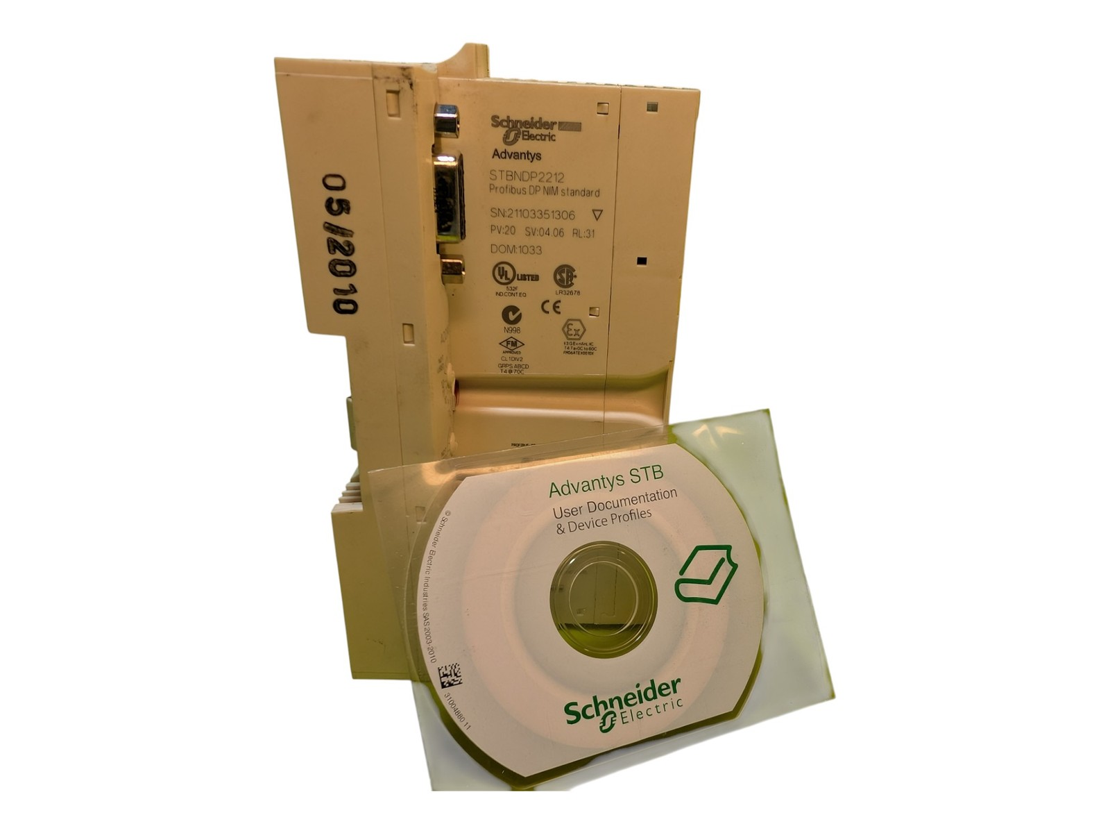 Schneider Electric Advantys STBNDP2212 Profibus DP NIM