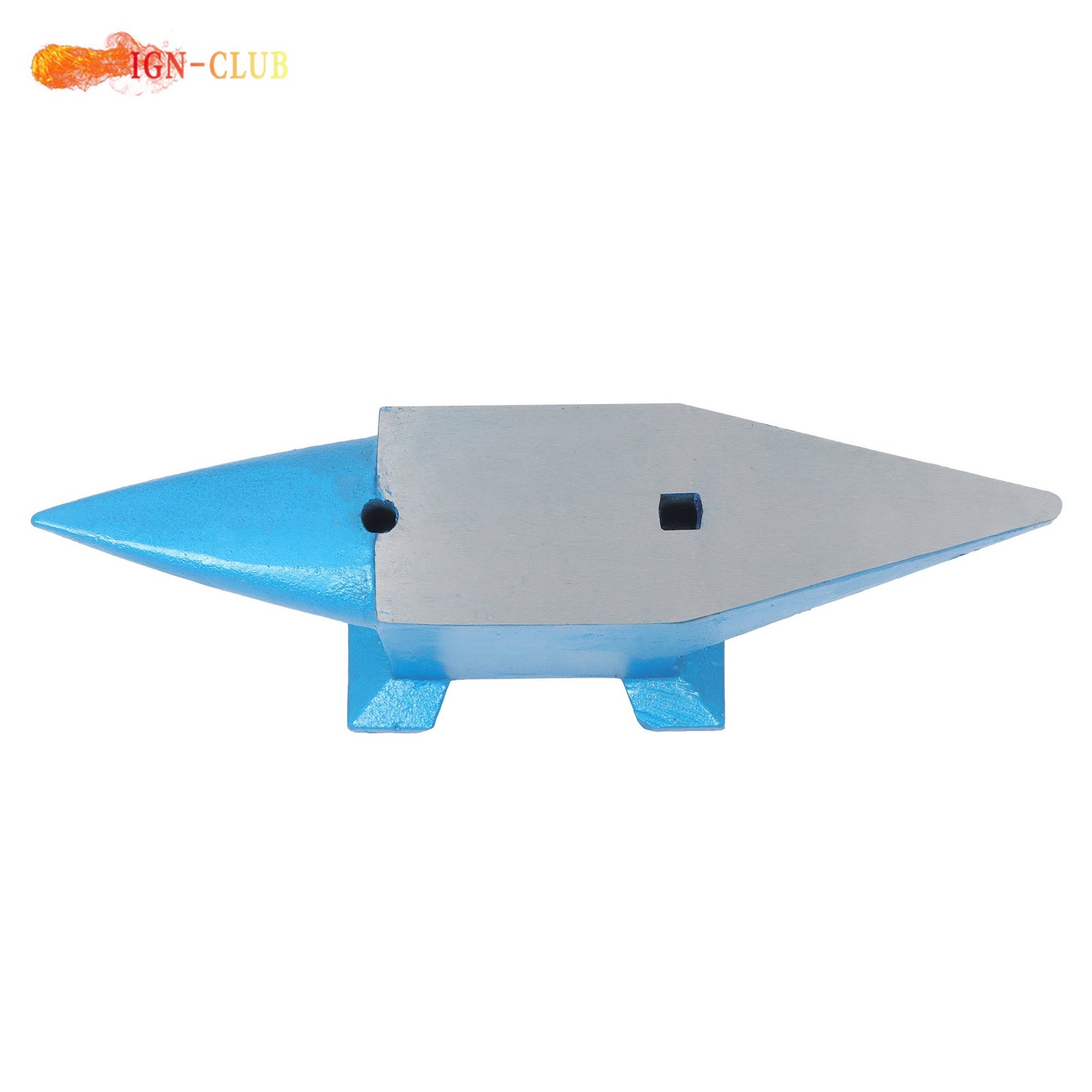 Double Horn Blacksmith Anvil Steel Anvil Forged Steel 44Lbs/20kg Heat Treated