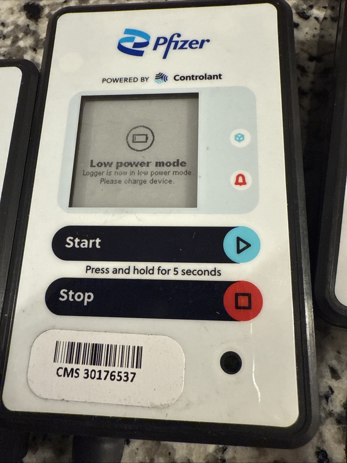 5-PACK Pfizer Controlant SAGA-P Real Time IoT Data-Logger Temperature Monitoring