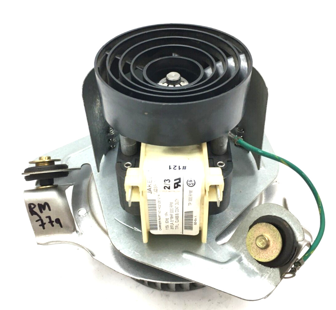 JAKEL J238-100-10108 Draft Inducer Blower Motor HC21ZE121A used refurb #RM77AB
