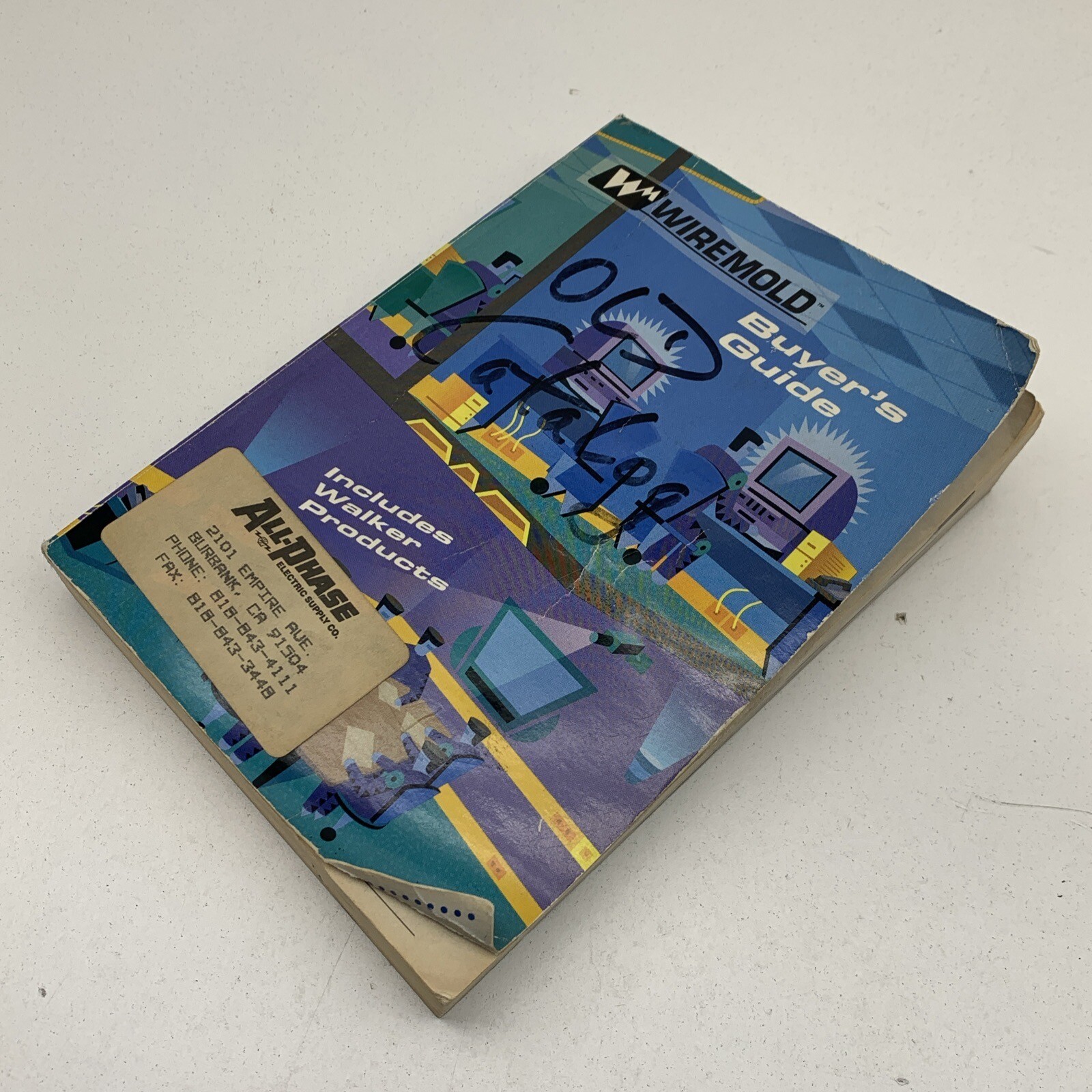 Vintage 1995 Wiremold Walker Products Buyer Guide Catalog Order Book