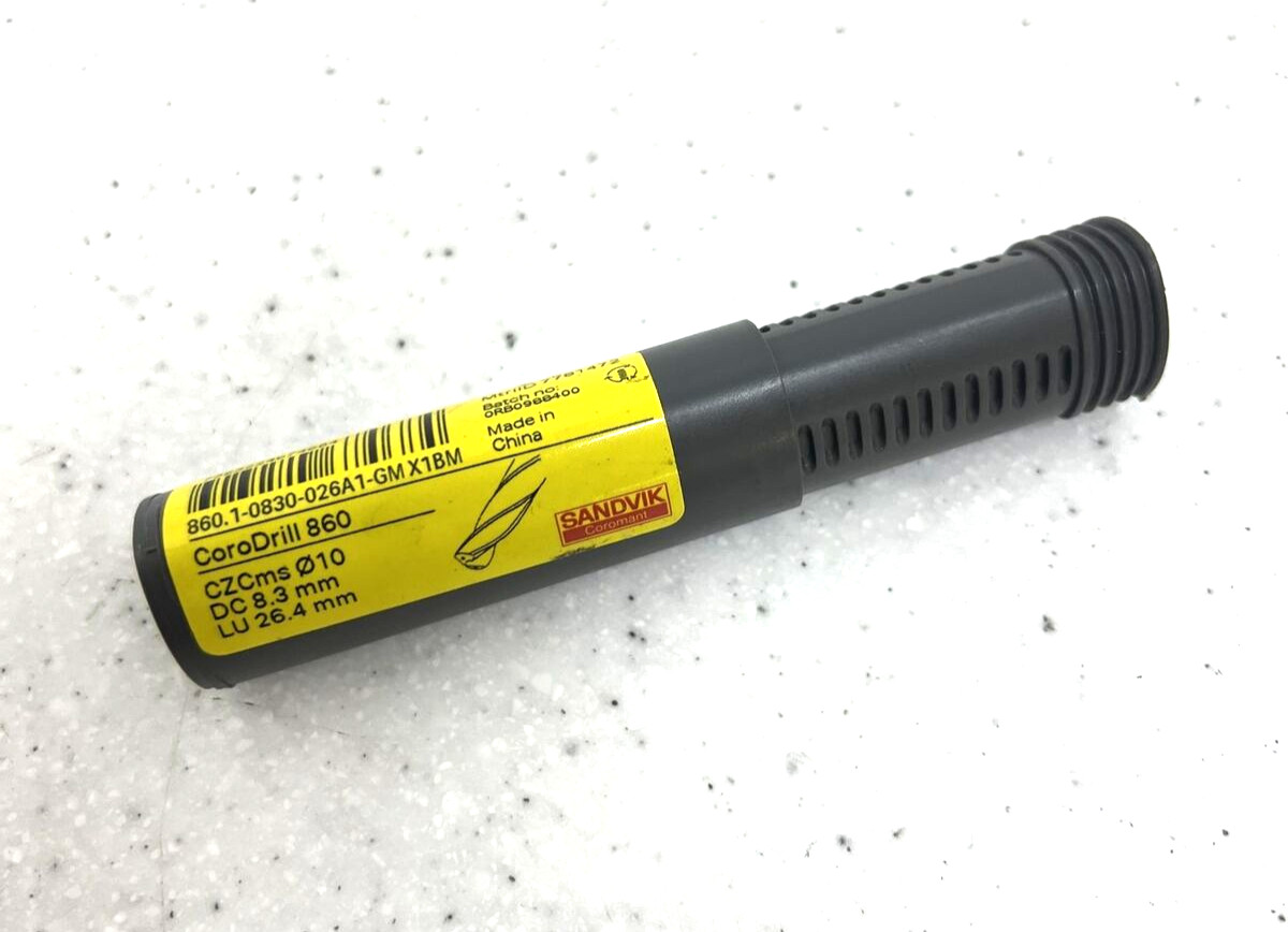 1 st. SANDVIK CoroDrill 860 860.1-0830-026A1-GM X1BM VHM-Bohrer. Neu/OVP