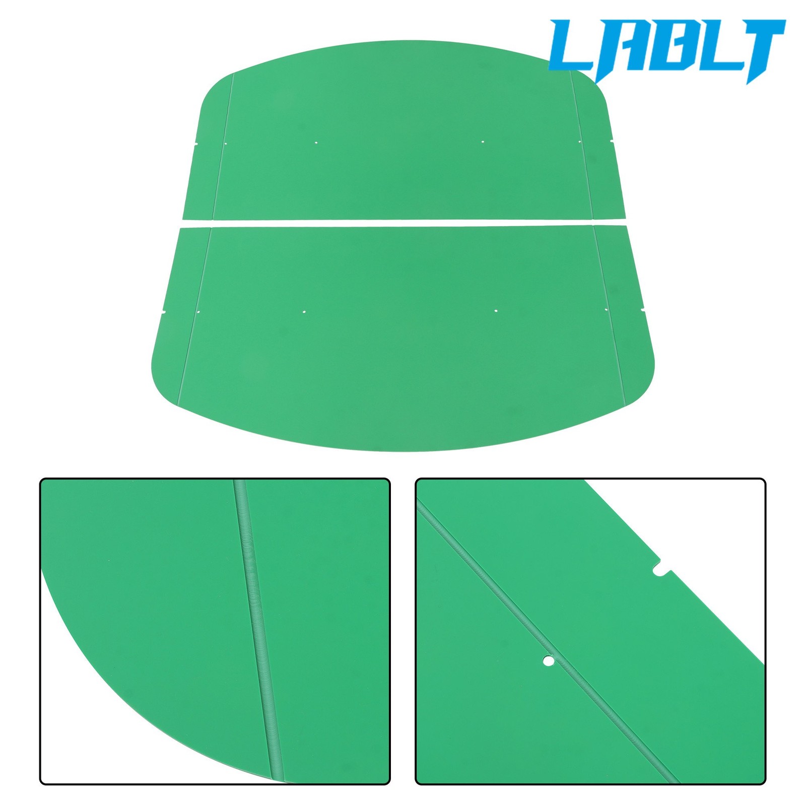 LABLT Green Tractor & Mower Tuff Top Canopy 52″× 52″ For 2″ x 2″ or 2″ x 3″ Rops