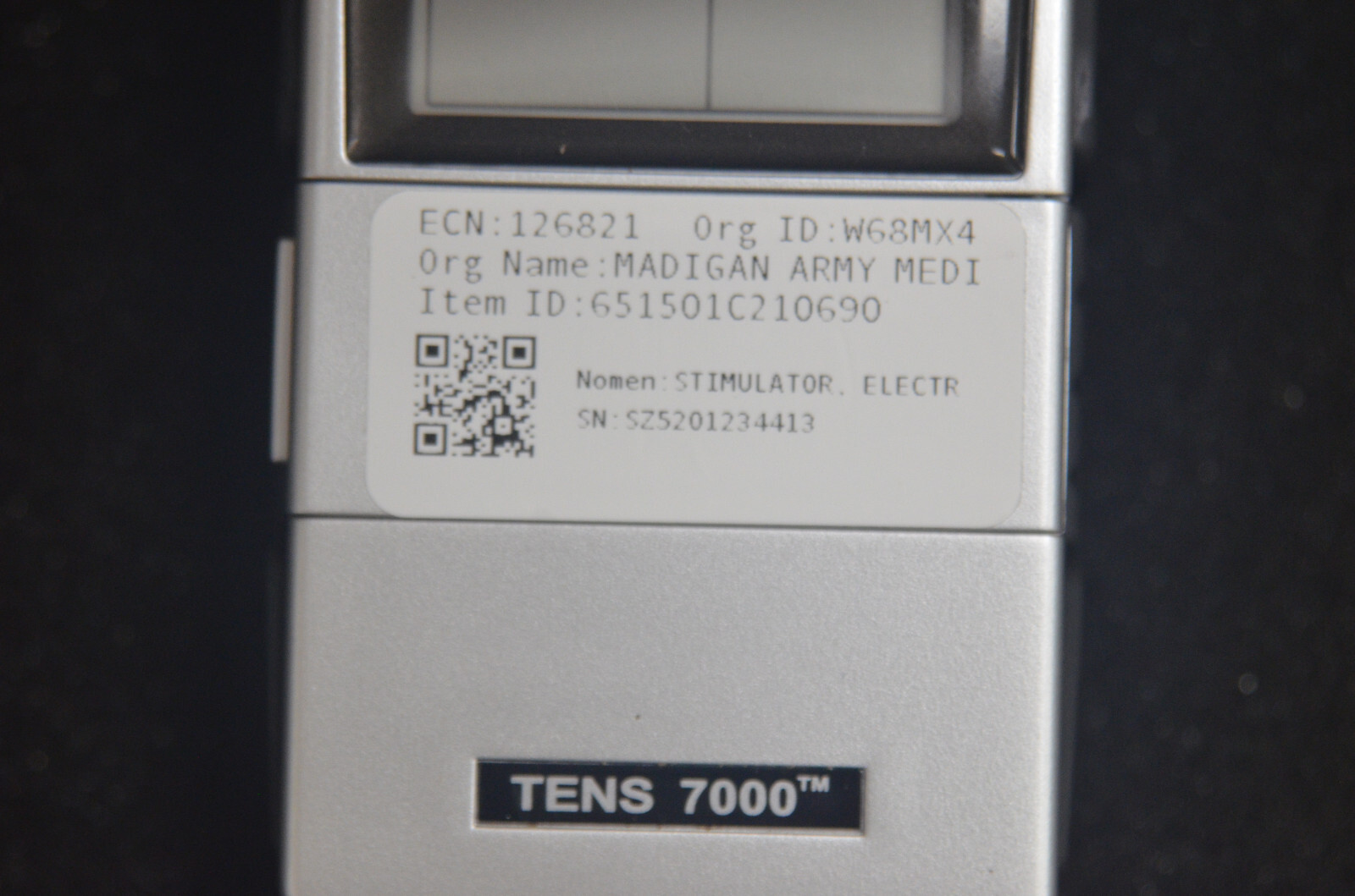 Roscoe Tens 7000 Nerve Stimulator (U-A)