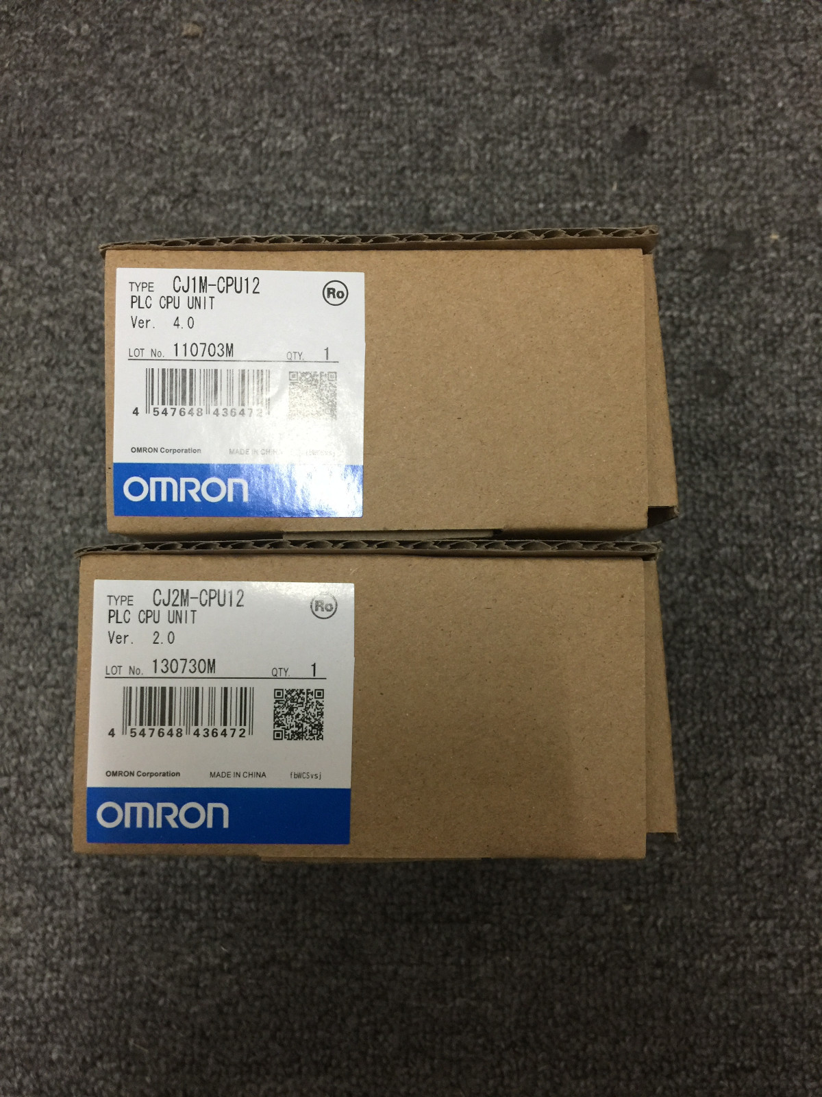 1PC Omron CJ1M-CPU12 PLC Module CPU Unit CJ1MCPU12 New In Box #US