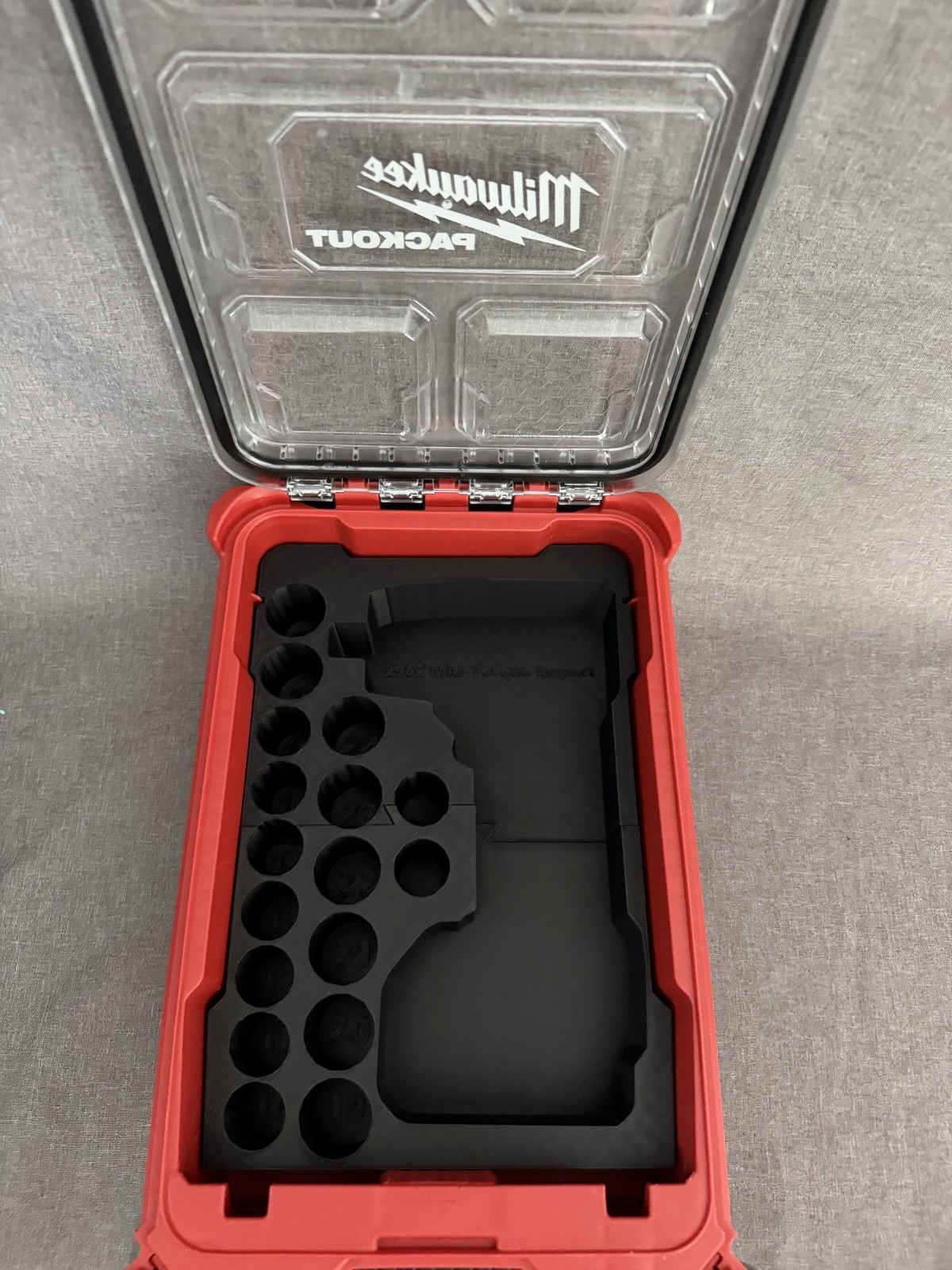 Insert for M18 2962-20 Mid-Torque Impact Wrench PACKOUT Compact Organizer 8435