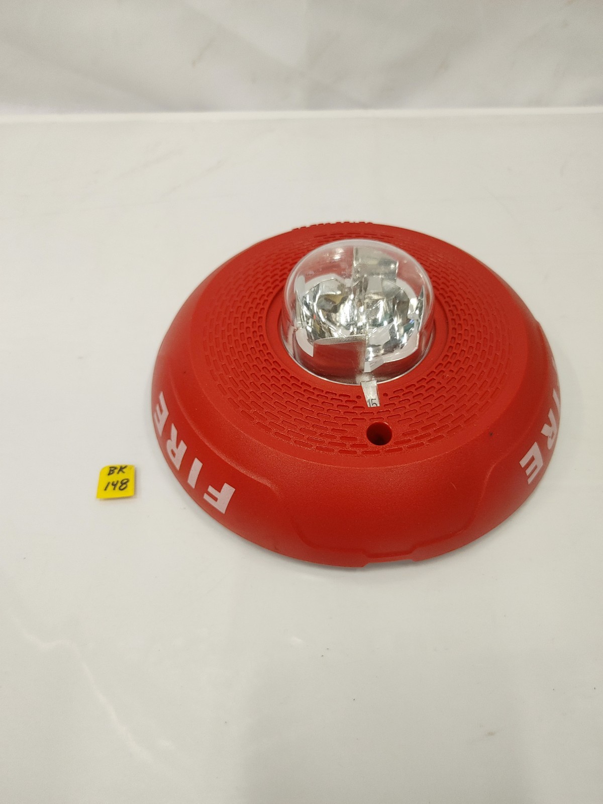 System Sensor PC2RL Fire Alarm Horn Strobe Ceiling Red No Mounting Plate