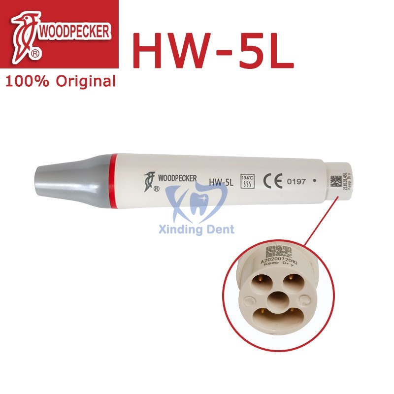 Woodpecker Ultrasonic Piezo Scaler Handpiece HW-5L LED HW-3H Tips for Clinic