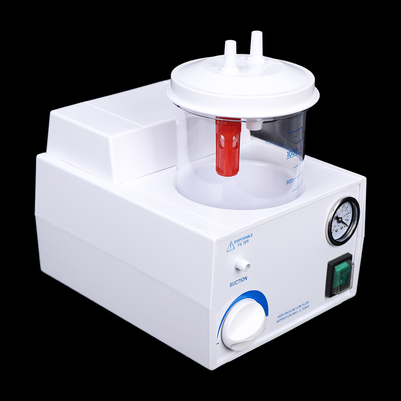 Portable Suction Machine Oil-Free Suction Help Device for Elderly Adult Child