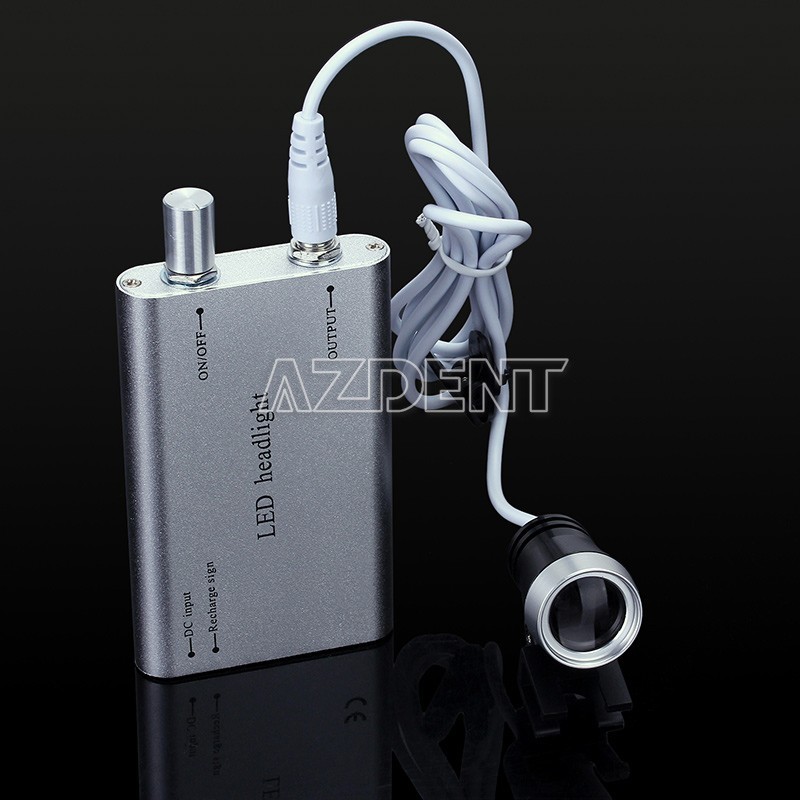 5W LED Dental Medical Head Light with Filter Insert Type for Loupes AZDENT