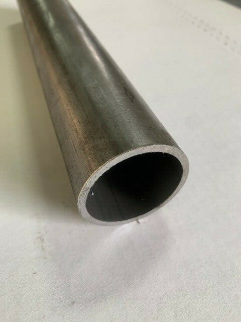 1.5″ OD x .065″ Wall DOM Seamless Round Tube x 48″ Long, Mild Steel Tubing
