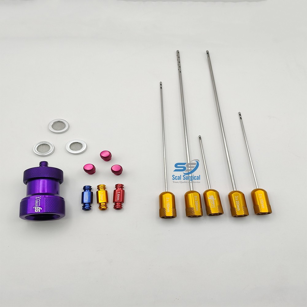 Super Luer lock Cannulas Set Facial Fat Grafting Suction Liposuction Cannula Set