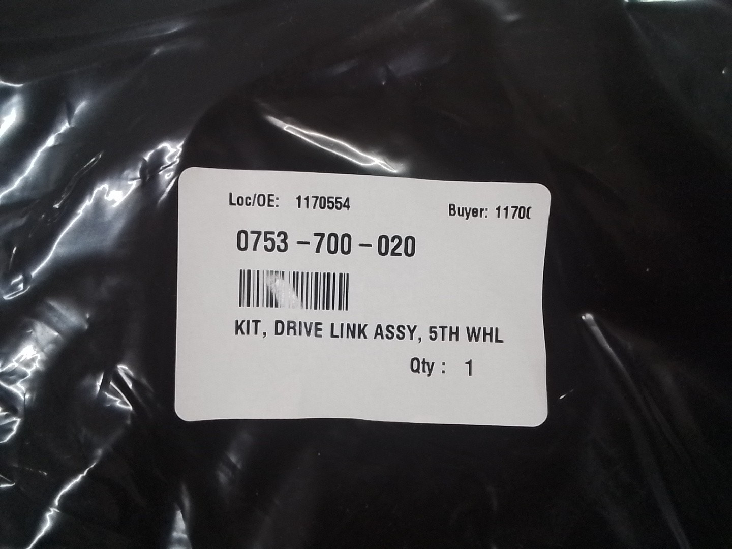Stryker Stretcher Drive Link Assembly Kit 5th Wheel 0753-700-020