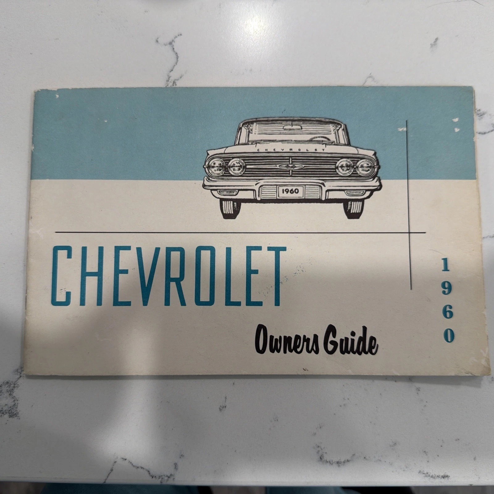 1960 Chevrolet Owners Guide Manual Car and Truck Models Vintage