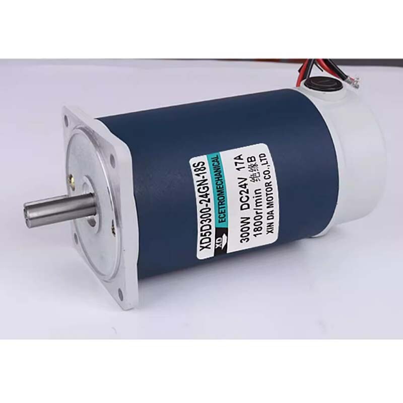 300W 5D300GN DC 12V 24V Micro High Speed Quiet Electric Motor 1800RPM 3000RPM