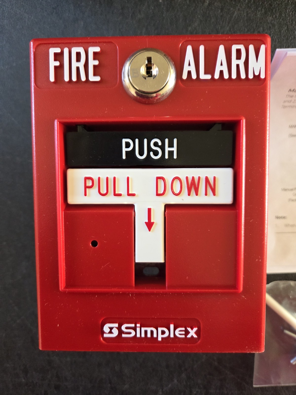 SIMPLEX 4099-9006 DUAL ACTION ADDRESSABLE PULL STATION 06501211 – NEW – 10 AVAIL