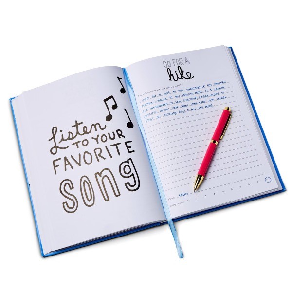 Eccolo «7×9» Self Care Journal Blue