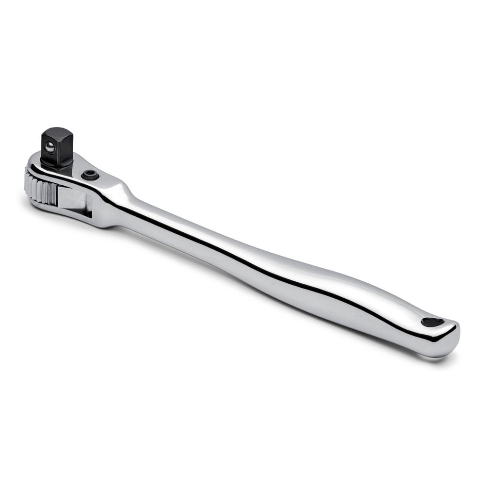 Wright 3480 3/8″ Drive Pear Shaped Ratchet Open Head Chrome 30 Teeth 7-7/8″