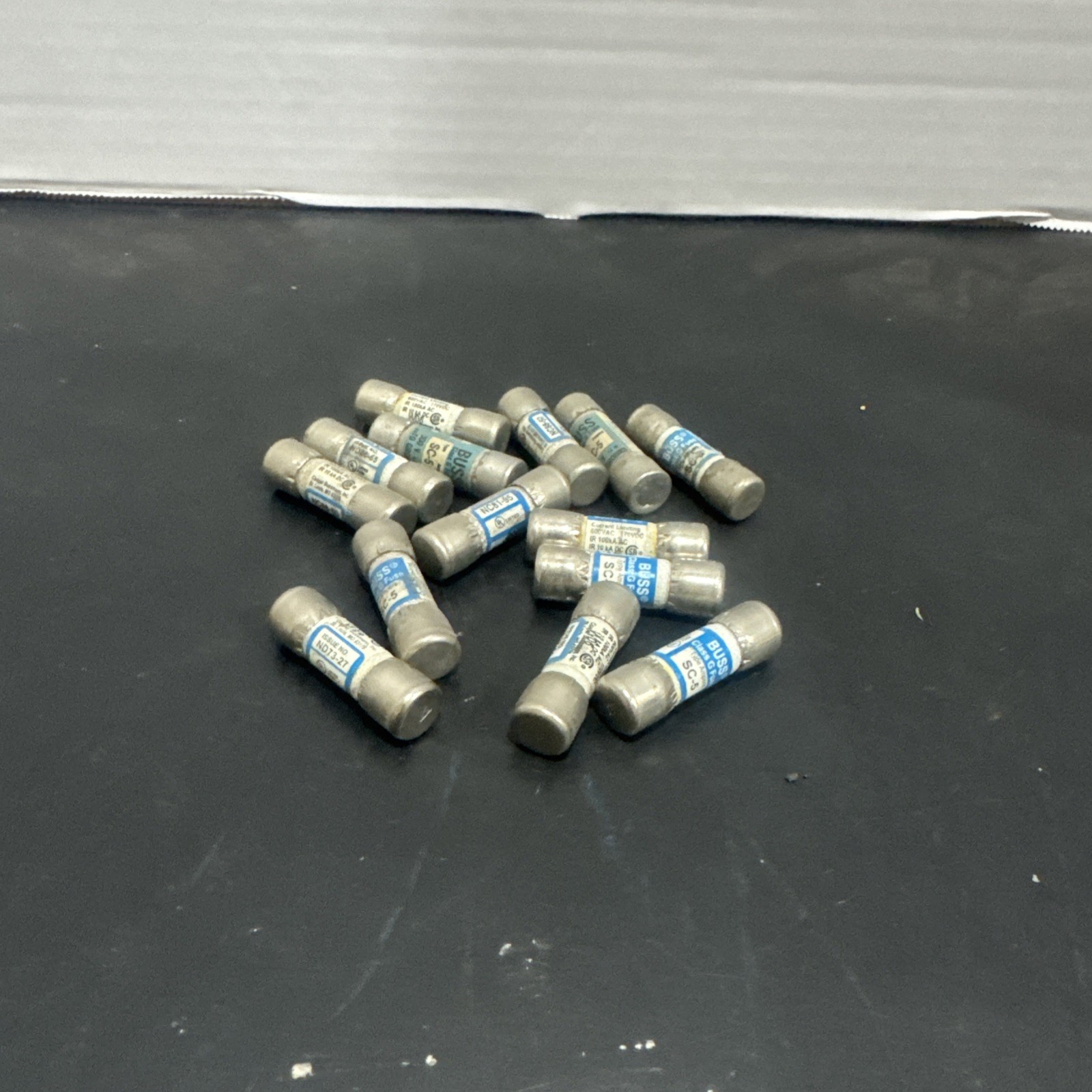 14 Pcs Bussmann SC-5 SC5 (5 Amp) 5A 600Vac Fuses TIME-DELAY CLASS G Fuse