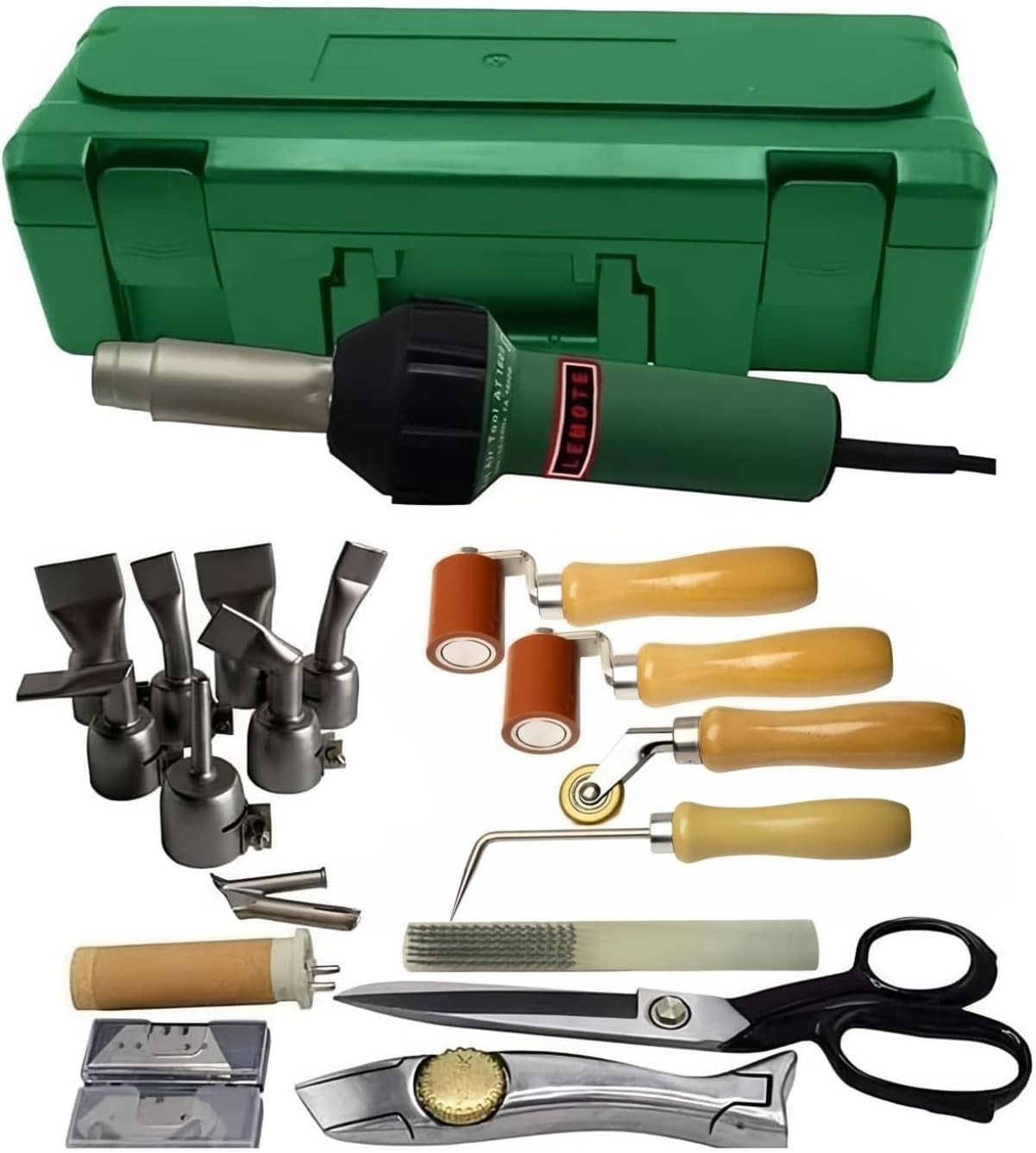 Professional Industrial DIY Electric 1600W Hot Air Gun PVC Roofing Welding Tools