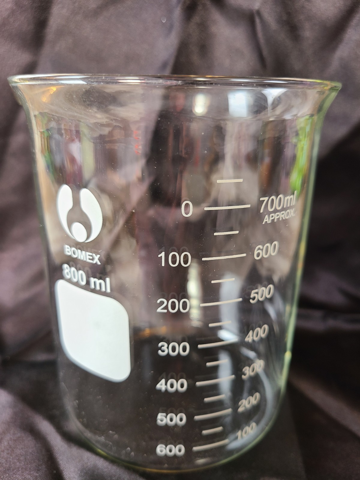 Bomex 800 mL Graduated Beaker Griffin Labware Apothecary