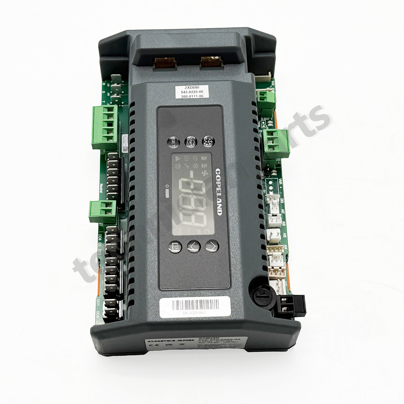New Emerson XCM25D unit controller 543-0220-00 with built-in display screen