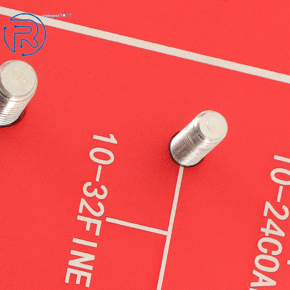 Nut and Bolt Thread Checker 28 Thread Identifier Gauge Inch and Metric Screw