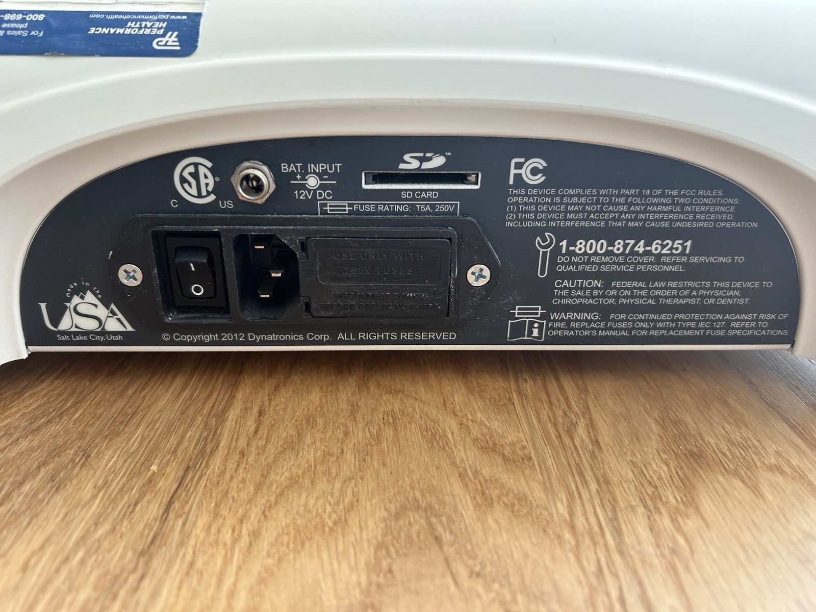 Dynatronics Solaris Plus 706 Electrical Stim Unit with Cables and Power Cord