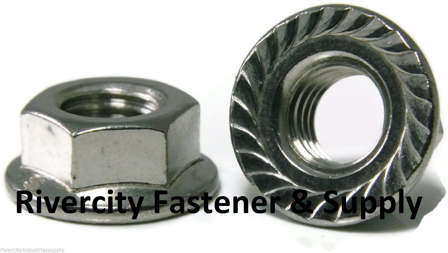 3/8-24 Stainless Hex Serrated Flange Nuts 3/8×24 Nuts 3/8 x 24 Flare Lock Nut