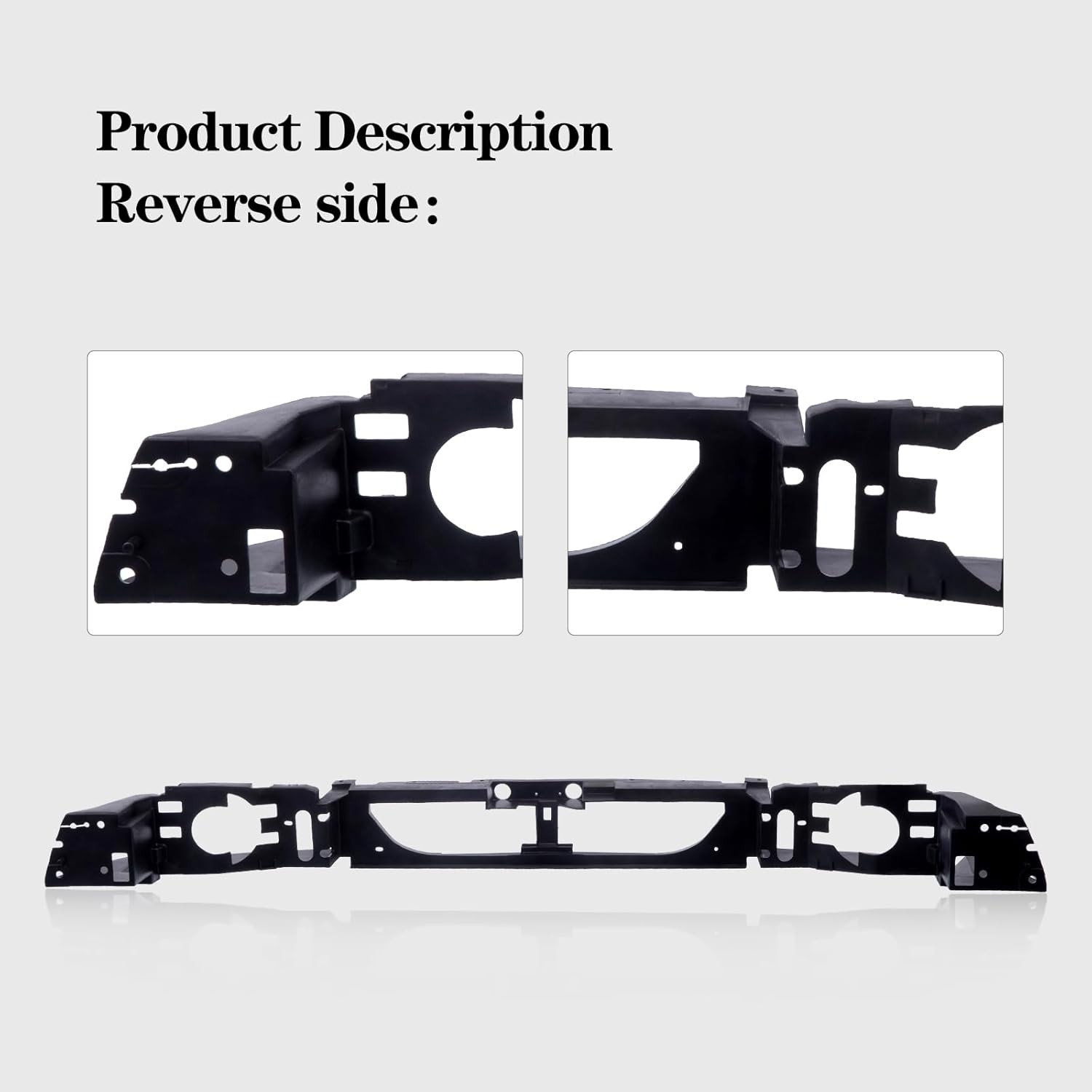 New Front Head Lamp Mounting Panel Compatible with 1999-2004 FORD Mustang Fits