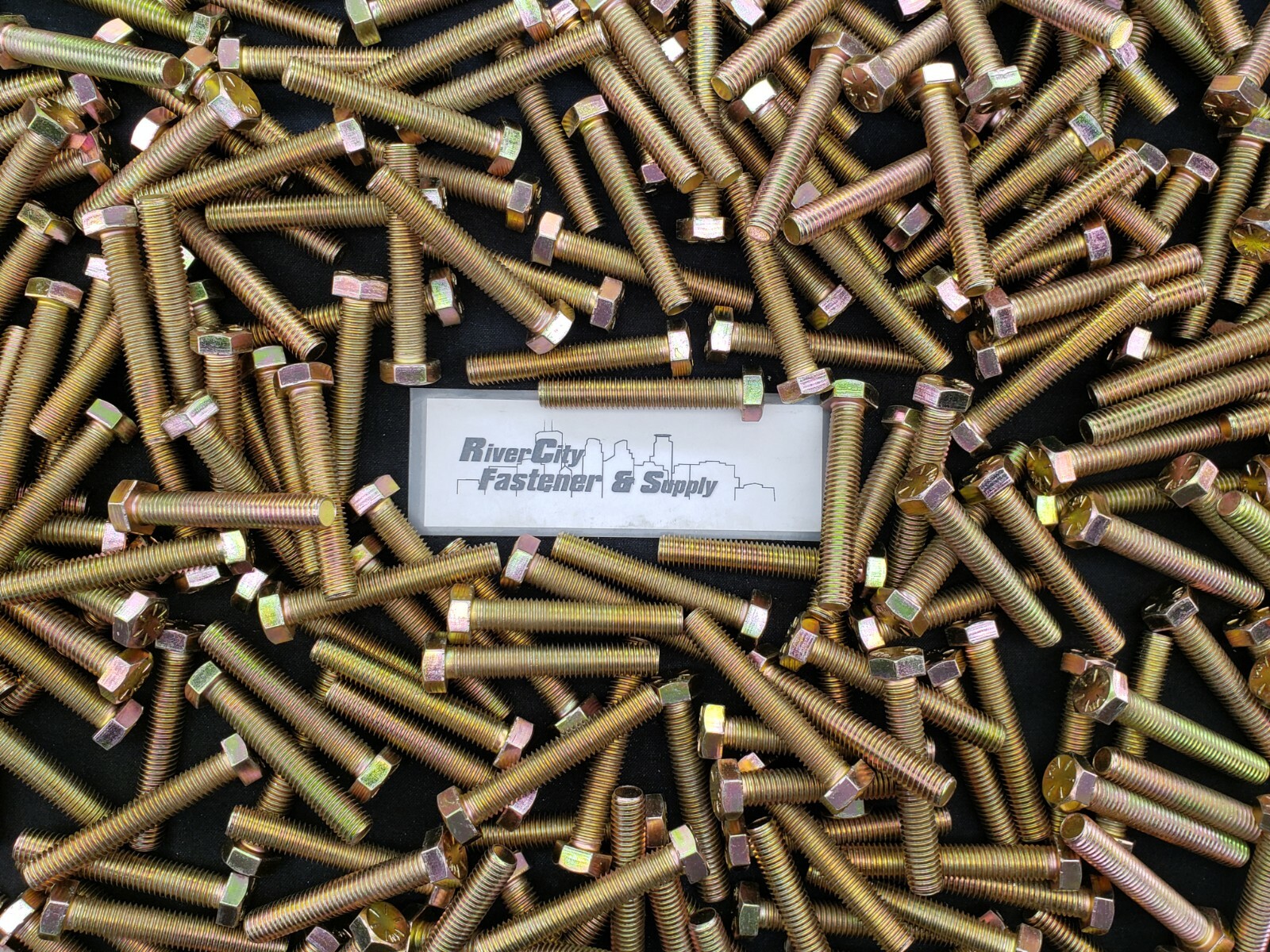 (10) 1/2-13×3 Grade 8 Tap Bolts 1/2x13x3 Hex Head Screws .50 x 3.00 Full Thread