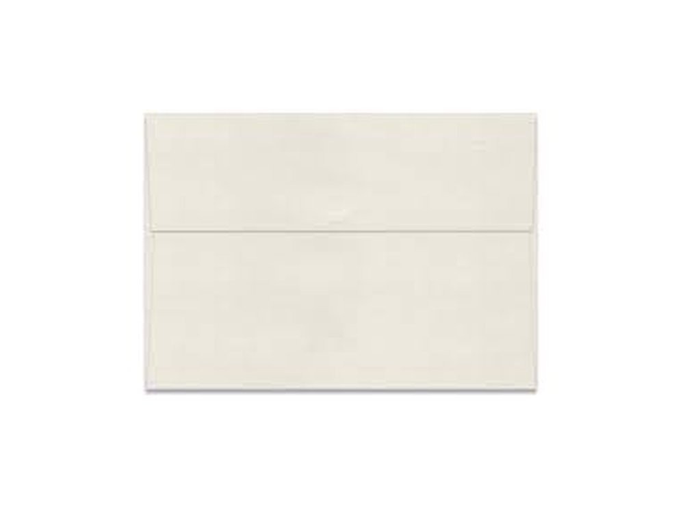 250 A2 Recycled Natural White Envelopes, Lineal Finish, 4 3/8 X 5 3/4, Qty – 250