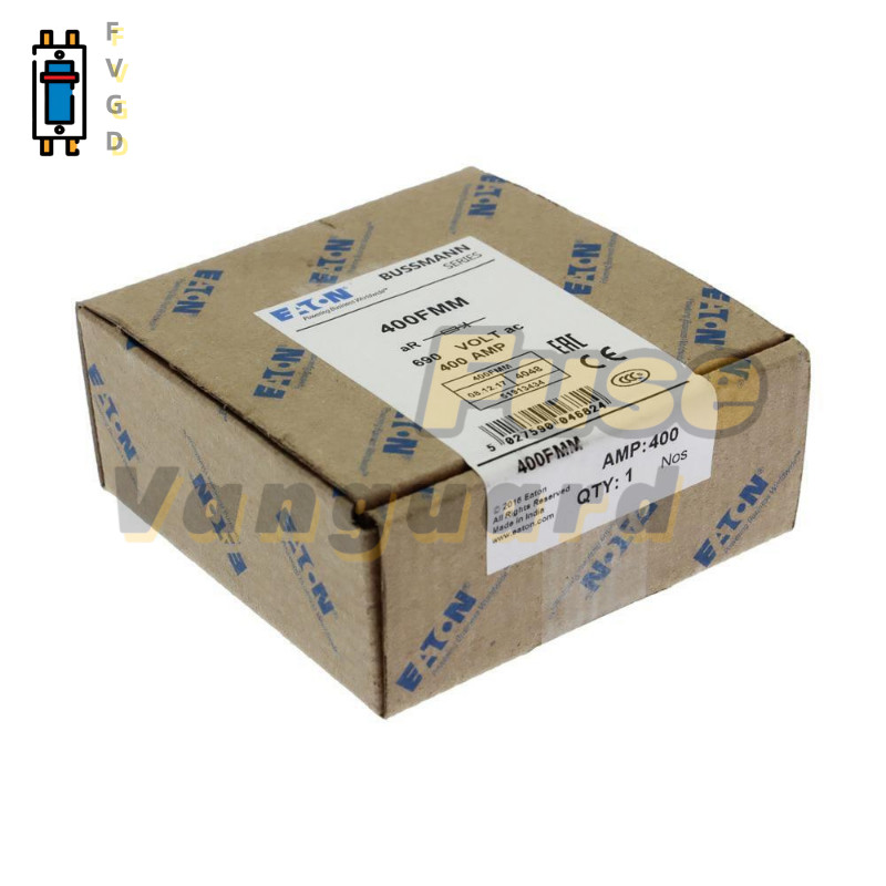 1PC Bussmann 400FMM 400A 690V High Speed British Standard Fuse
