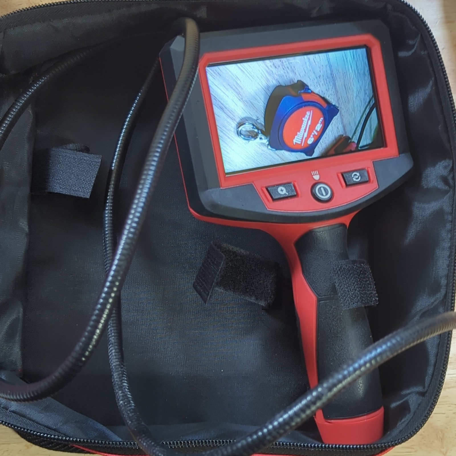 Milwaukee M-Spector Digital Inspection Camera 2319-20 3 ft Flexible LCD LED