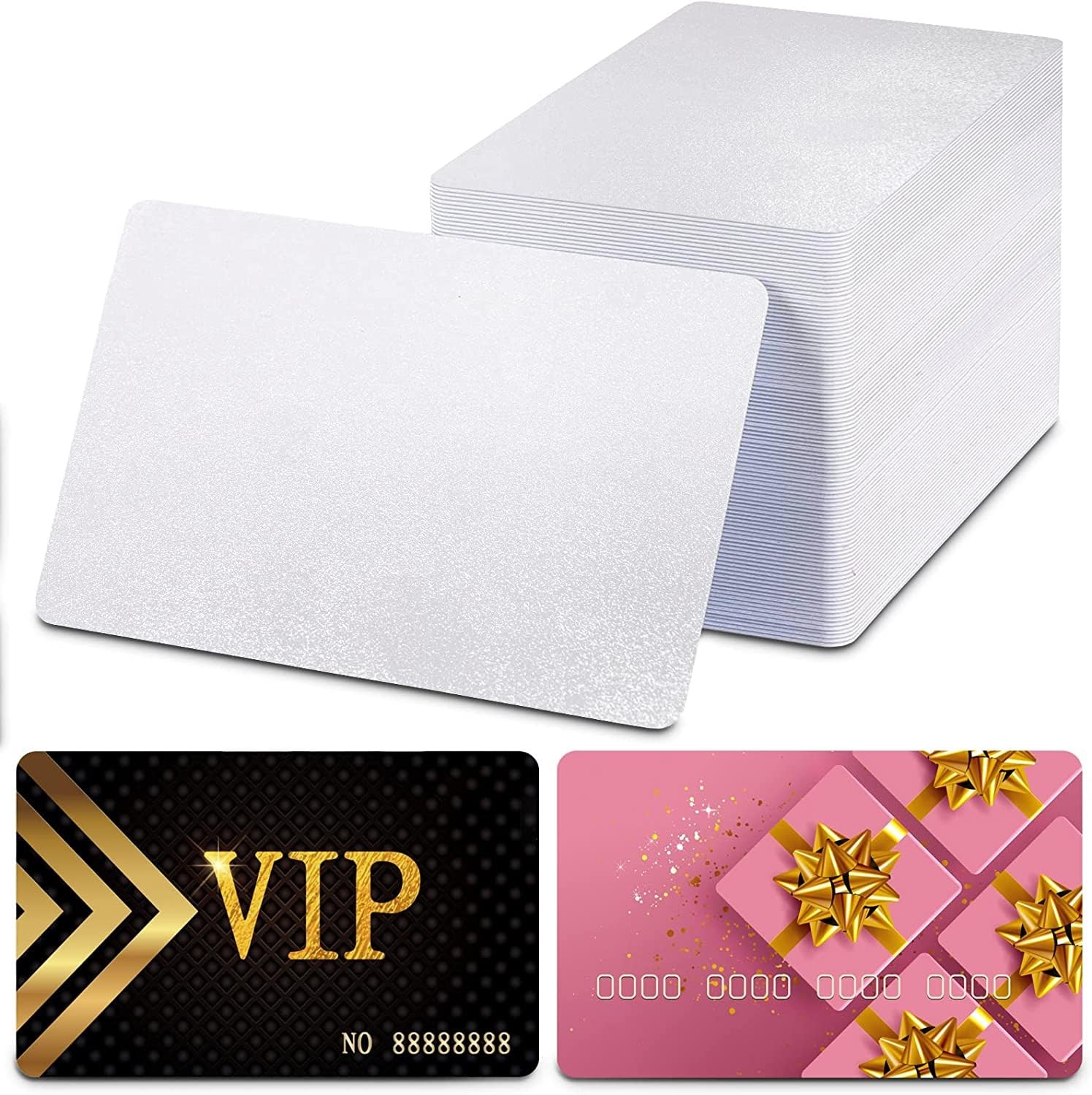 Bulk Metal Business Cards Aluminum Sublimation Blanks for Custom Printing