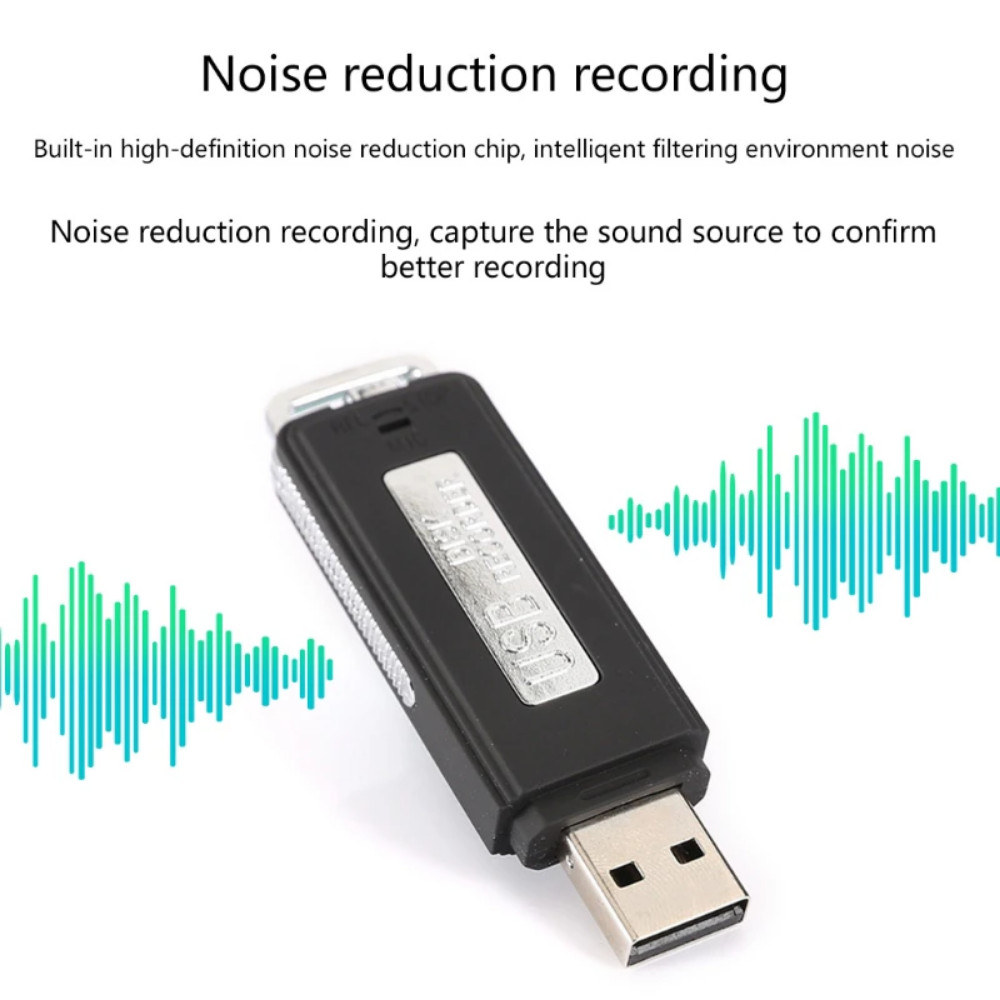 BUG USB Voice Recorder Activated Digital Mini Audio Listening Device Dictaphone