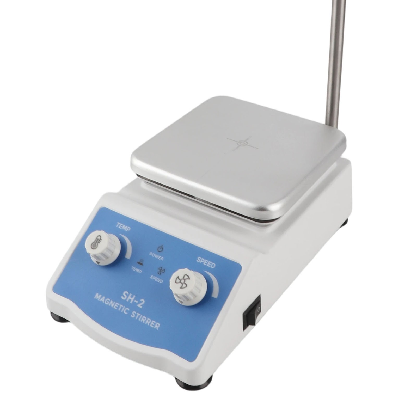 Magnetic Stirrer 2000ml 2600r/min Constant Temperature Heating Plate EU Plug