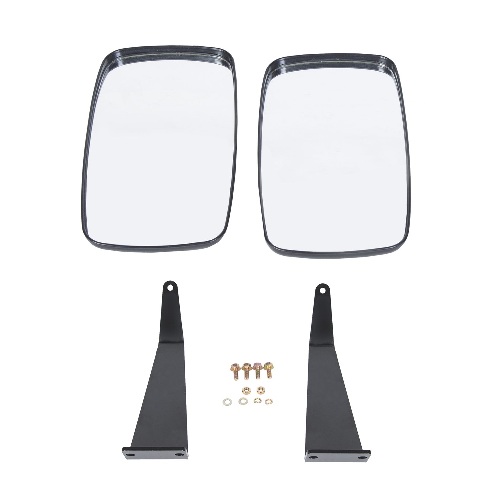 Left +Right Rearview Mirror Set Fit For John Deere 5000 & 6000 Series Tractors