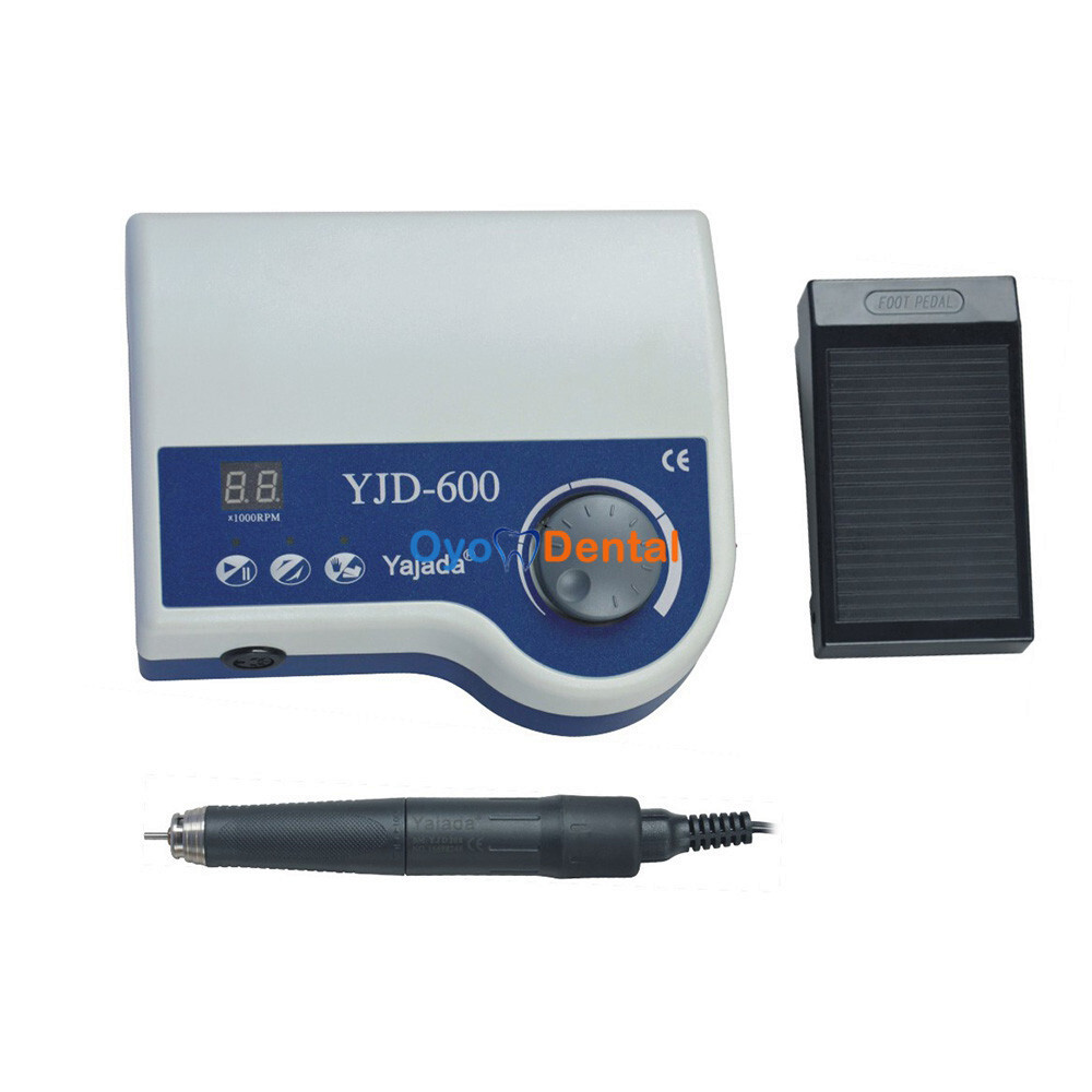 Electric Brushless Micromotor Dental Lab Polisher Polishing Machine 60K YJD600