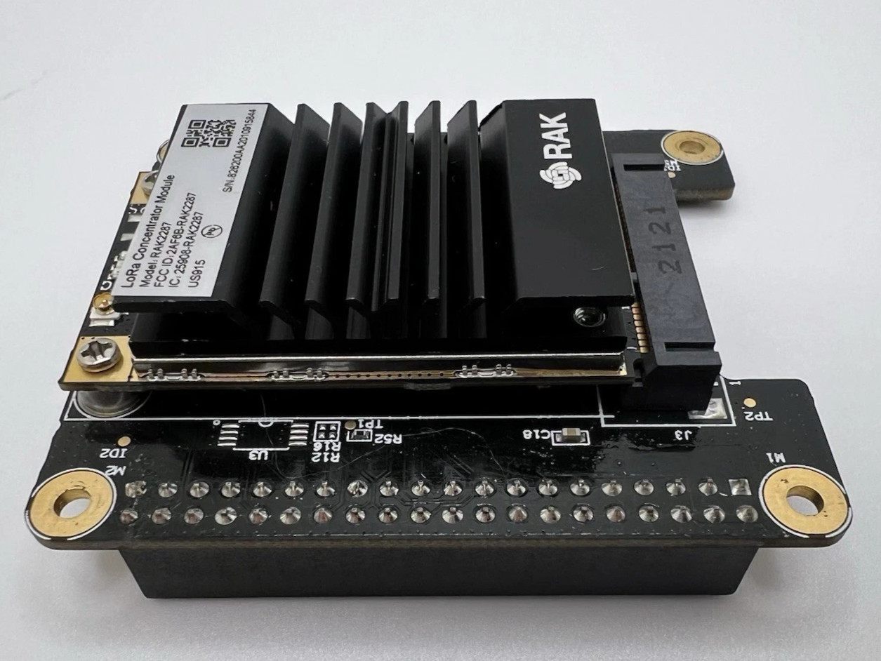 RAK2287 LoRa Concentrator Module 915MHz North America with Pi Hat, Antenna, Jack