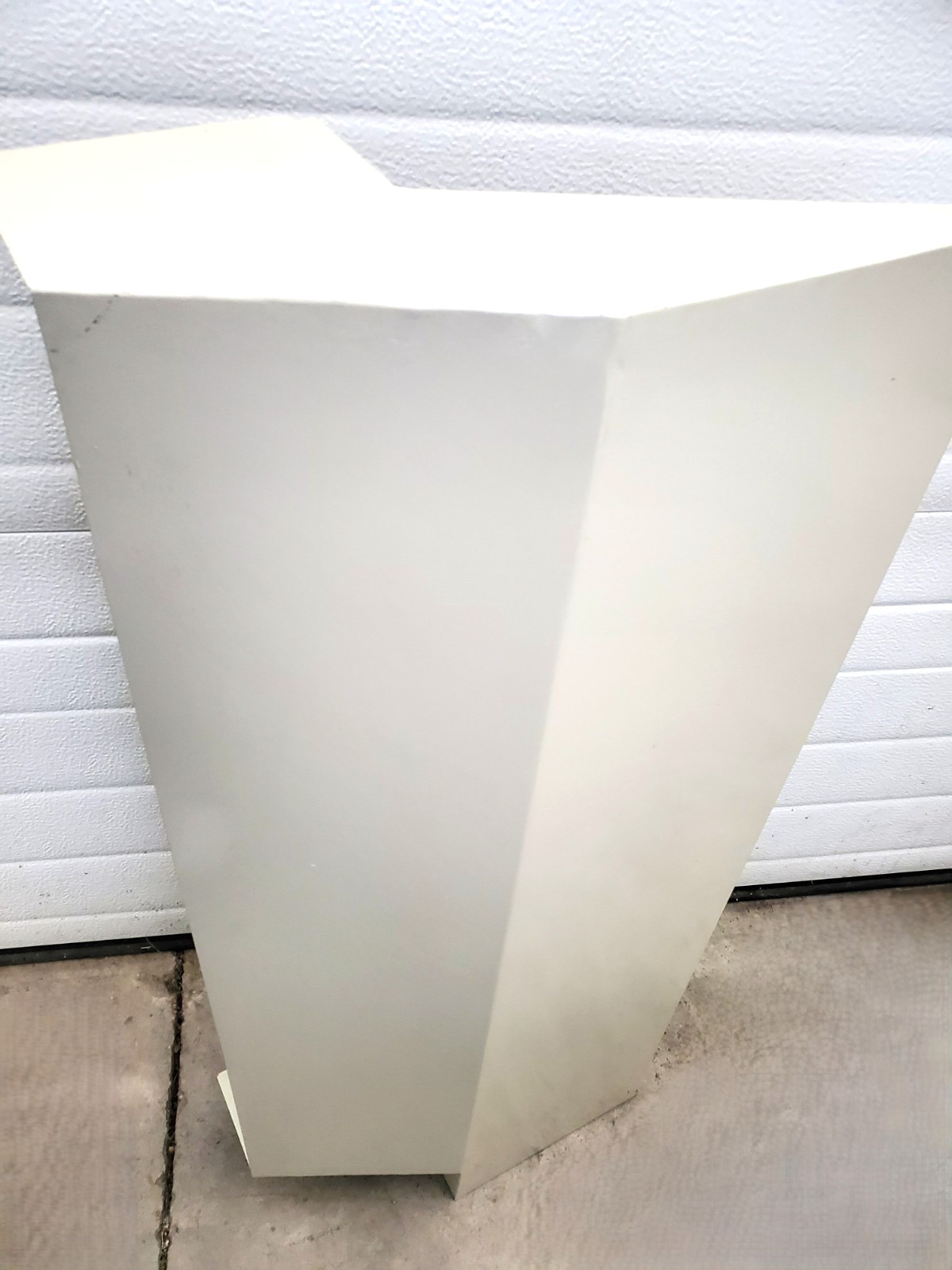 Lathe- Back-Splash Chip Guard/Shield-33.25″L- Metal- Beige- New/Unused Condition
