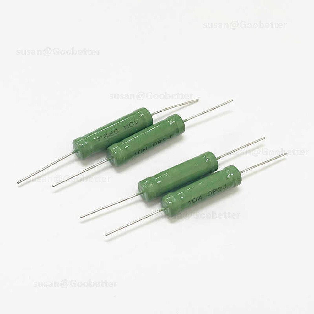 10W Wirewound Resistors Axial Leaded 5% J 0.05 to 47K ohm Resistor Through Hole