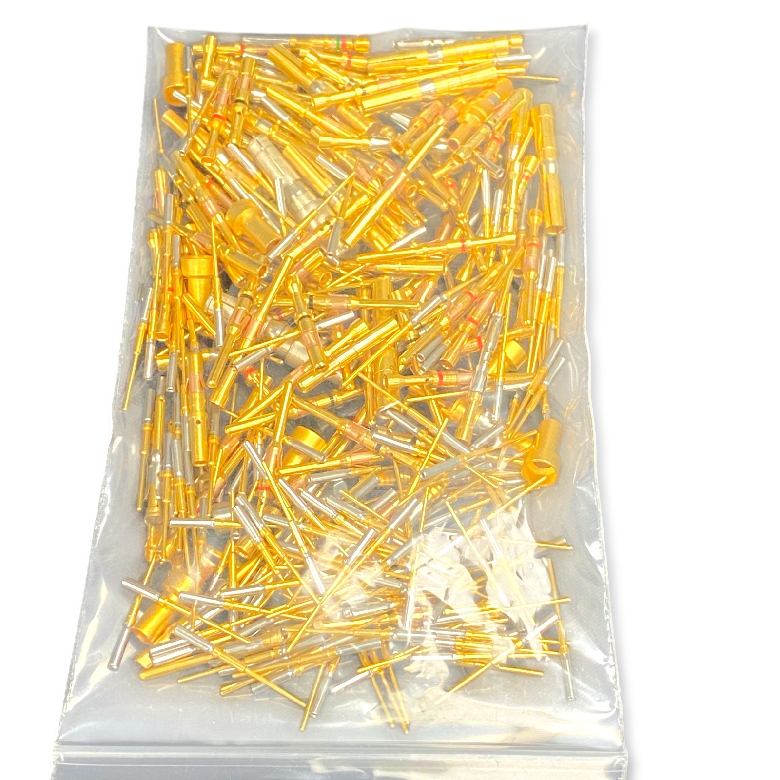 Gold Plated Contact Terminals Connector Pins Sockets Mixed Lot , 100 Gram