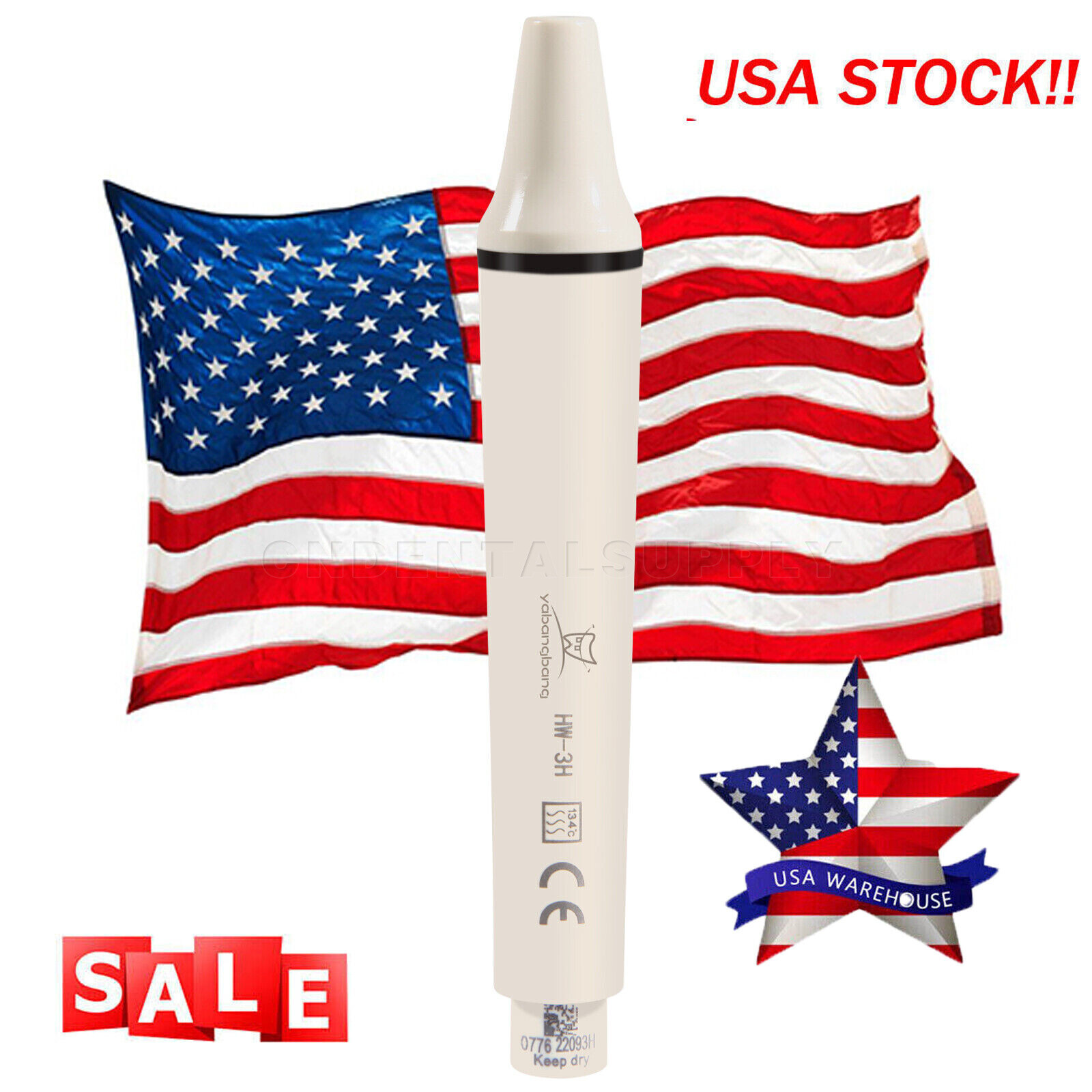 Dental Piezo Ultrasonic Scaler Handpiece fits EMS WOODPECKER Cavitron 135℃ HW-3H