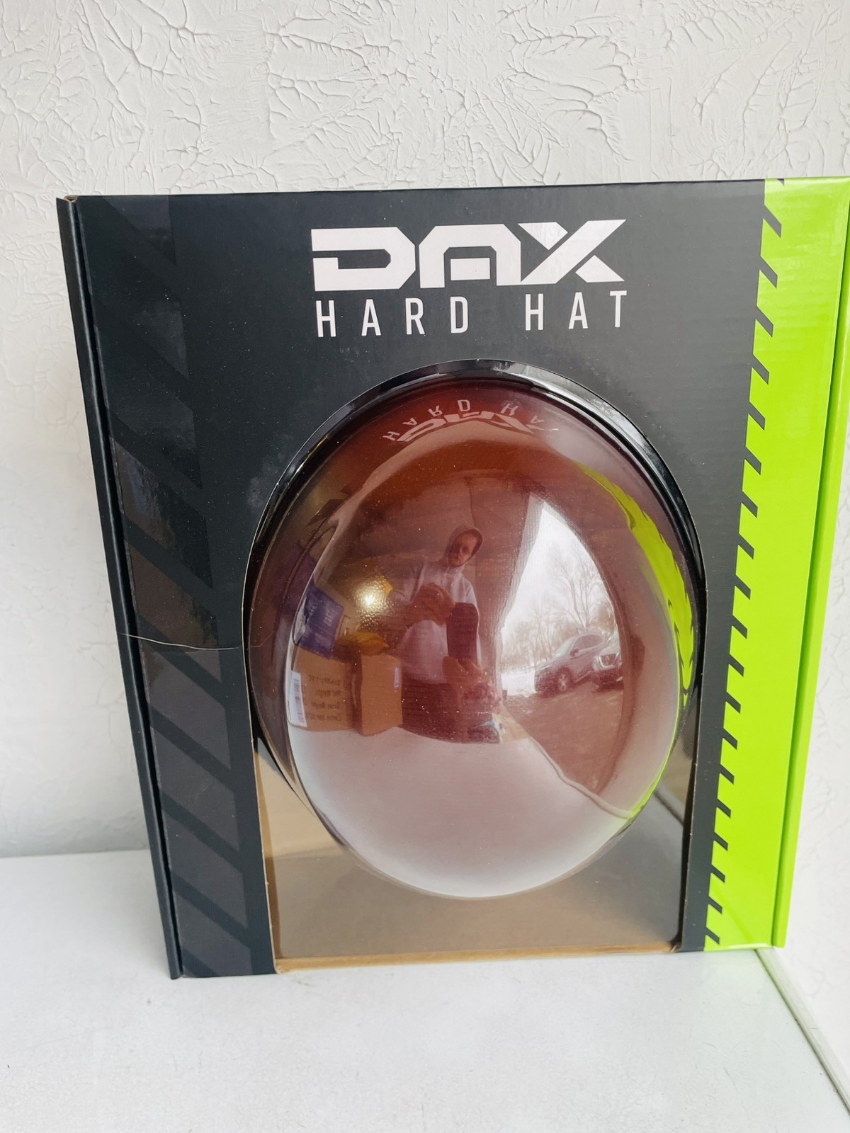LIFT Safety DAX Fiber Reinforced Resin Full Brim Hard Hat w/ Ratchet Suspension