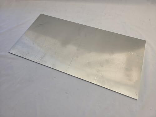 6061 Aluminum Plate, 1/4″ x 12″ x 24″ Long, Solid Stock, Machining, T651