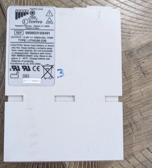 Invivo 989803169491 Lithium Ion Battery For Patient Monitors