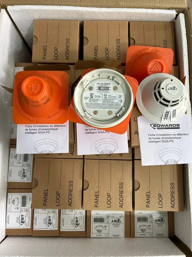 EDWARDS EST SIGA-PS INTELLIGENT PHOTO ELECTRIC SMOKE DETECTOR