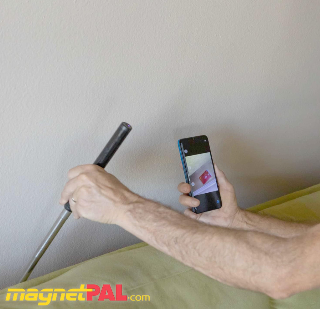 Wireless Telescoping Borescope compatible with Apple or Android. extends to 39″
